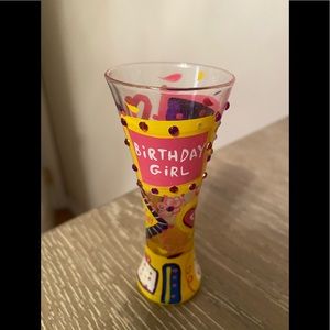 Lolita “ birthday girl “ shot glass